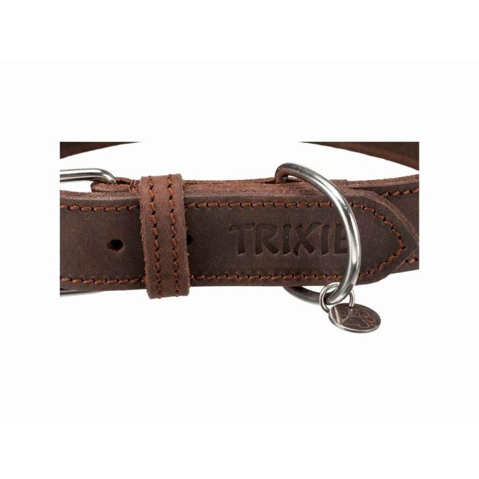 Collar para Perro Trixie Rustic Marrón oscuro XS/S 27-34 cm 1