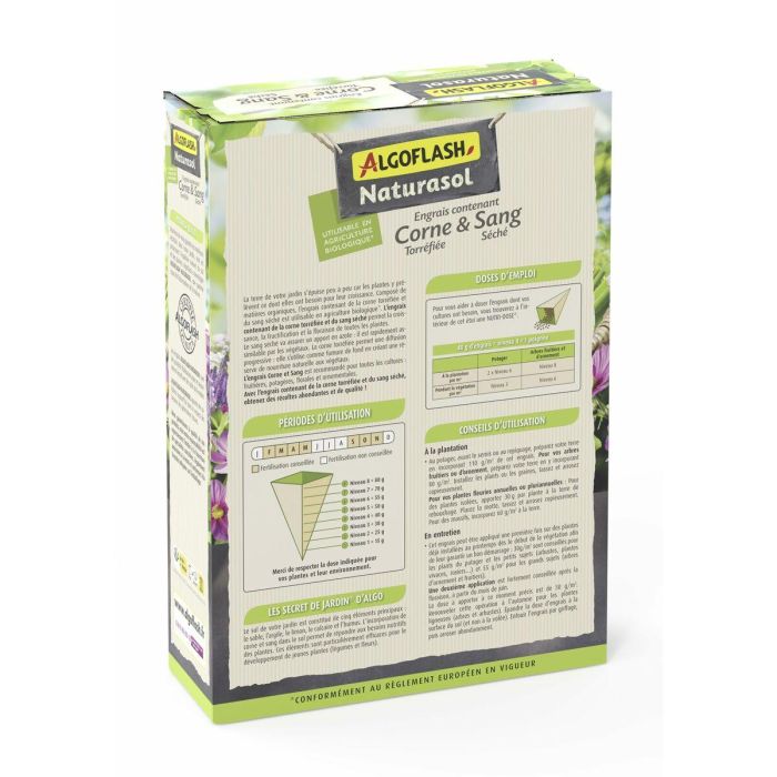 Fertilizante para plantas Algoflash 1,5 Kg 6 Fertilizante para plantas Algoflash 1,5 Kg 6