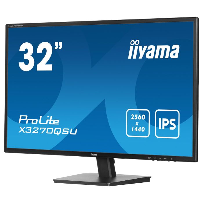 Iiyama X3270QSU-B1 Monitor 32" IPS QHD 2560x1440 100Hz 3ms 1xHDMI 1xDP USB Altavoces Negro Iiyama X3270QSU-B1 Monitor 32" IPS QHD 2560x1440 100Hz 3ms 1xHDMI 1xDP USB Altavoces Negro
