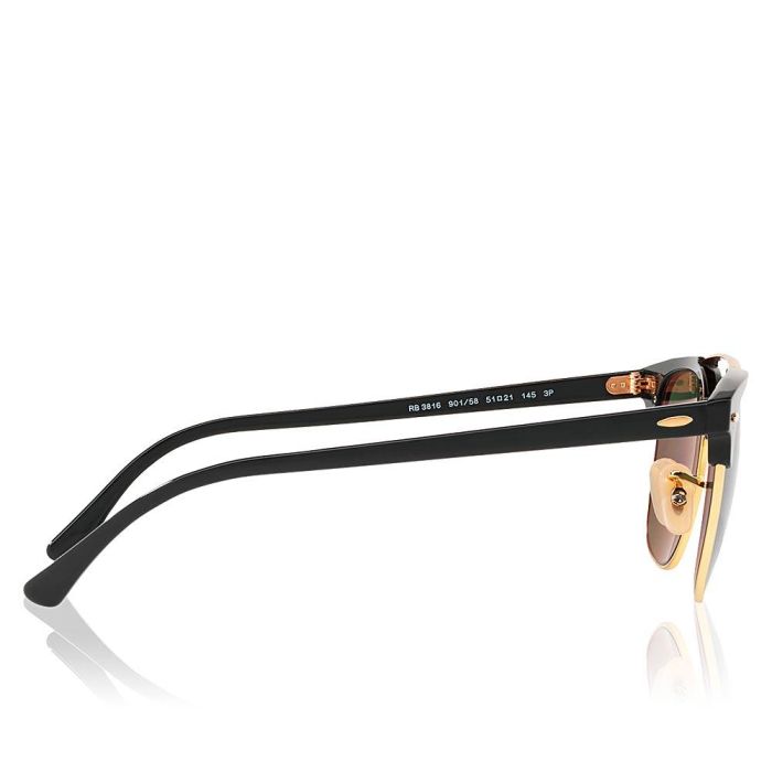 Rayban RB3816 901/58 Gafas de Sol Polarizadas 51mm Mujer Hombre Negro Verde 3