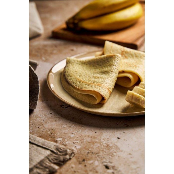 Plato de Postre Duomo Beige Ø 21 cm (6 Unidades) 5 Plato de Postre Duomo Beige Ø 21 cm (6 Unidades) 5