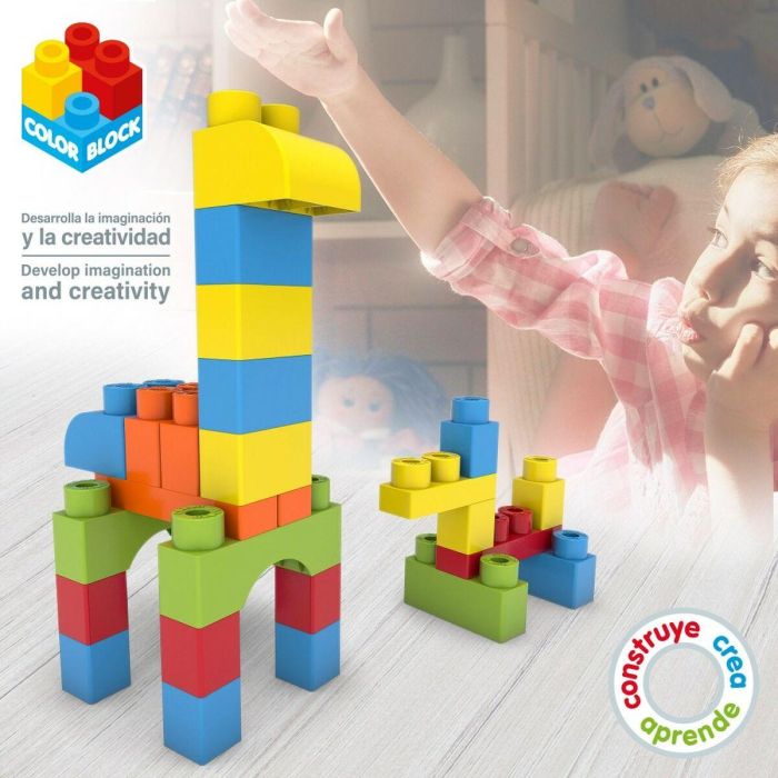 Juego de Construcción Color Block Basic 80 Piezas (4 Unidades) 5