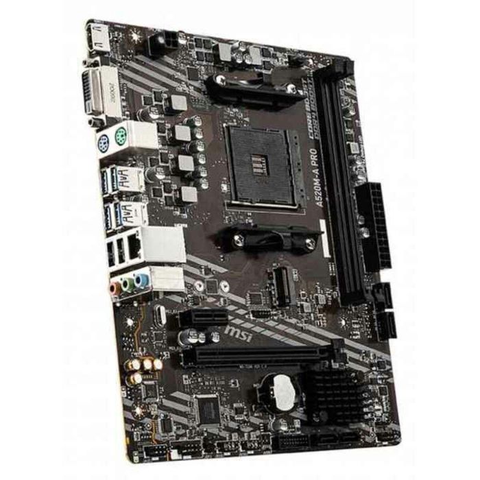 Placa Base MSI 7C96-001R mATX DDR4 AM4 AMD® A520 AMD AMD AM4 2 Placa Base MSI 7C96-001R mATX DDR4 AM4 AMD® A520 AMD AMD AM4 2