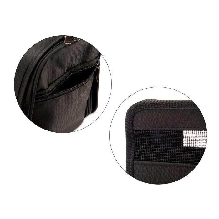 Transportín de Malla Pequeño Mascow 35x56 cm, Azul/Gris/Negro (6 Unidades) 3 Transportín de Malla Pequeño Mascow 35x56 cm, Azul/Gris/Negro (6 Unidades) 3