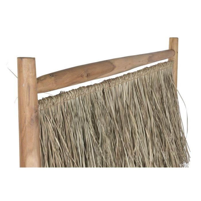 DKD Home Decor Biombo Balinés de Teca y Fibras Naturales, Hecho a Mano, Decoración Natural 180 x 130 cm 8 DKD Home Decor Biombo Balinés de Teca y Fibras Naturales, Hecho a Mano, Decoración Natural 180 x 130 cm 8
