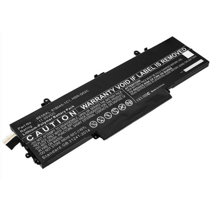 HP Lithium-Ion battery, 67Whr capacity, 2.9Ah output, designed for HP EliteBook 1040 G4 Notebook PC. HP Lithium-Ion battery, 67Whr capacity, 2.9Ah output, designed for HP EliteBook 1040 G4 Notebook PC.
