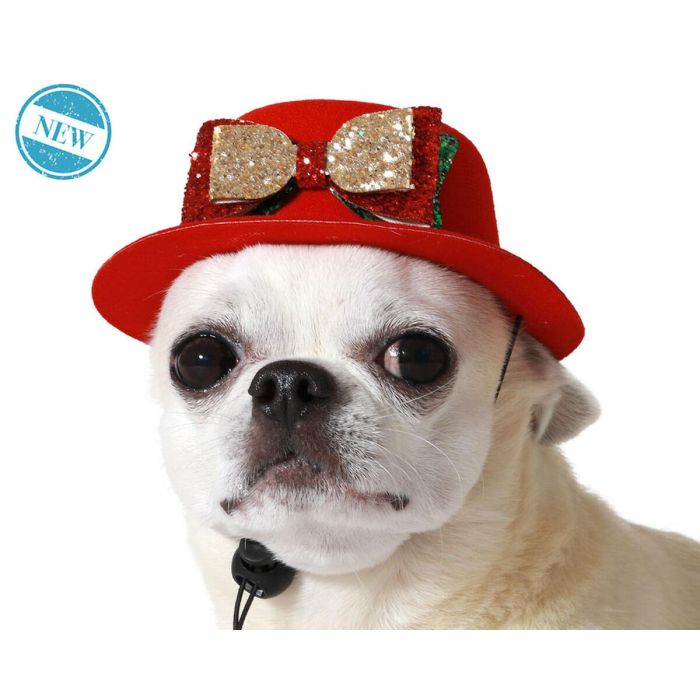 Disfraz para Perro Rojo Gorro 1