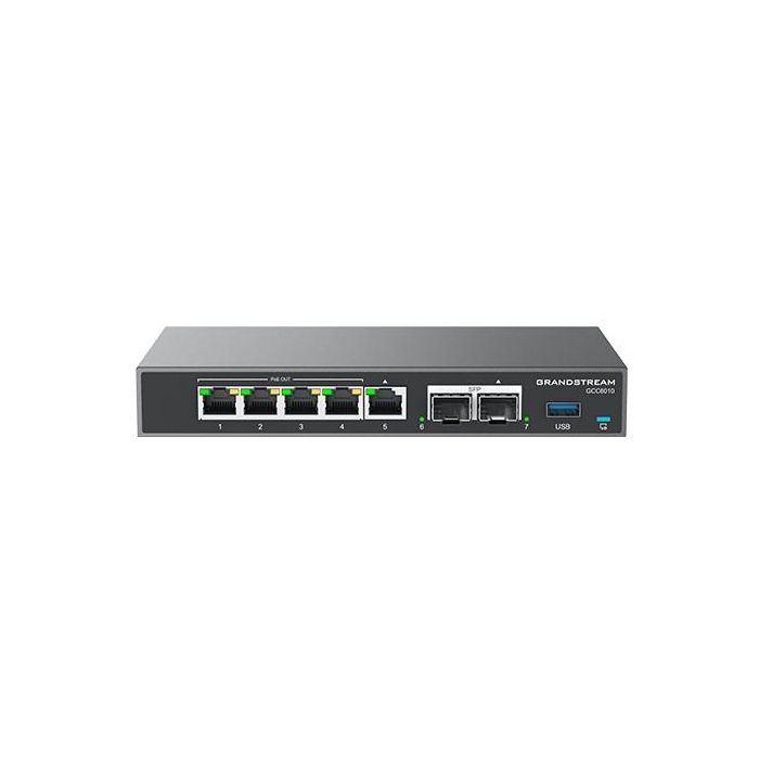 5+2P Grandstream GCC6010 UC PoE