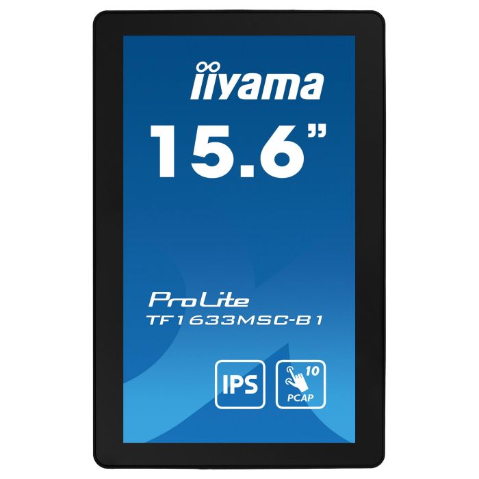 iiyama TF1633MSC-B1 Monitor Táctil de 15.6 Pulgadas Full HD IPS Negro 1920 x 1080 7 iiyama TF1633MSC-B1 Monitor Táctil de 15.6 Pulgadas Full HD IPS Negro 1920 x 1080 7
