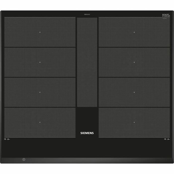 Siemens EX651LYC1F Placa de inducción IQ700 de 60 cm, 4 fuegos, Negra, 7400 W, 2 zonas flexibles, Dual LightSlider, 59.2x52.2 cm 0 Siemens EX651LYC1F Placa de inducción IQ700 de 60 cm, 4 fuegos, Negra, 7400 W, 2 zonas flexibles, Dual LightSlider, 59.2x52.2 cm 0