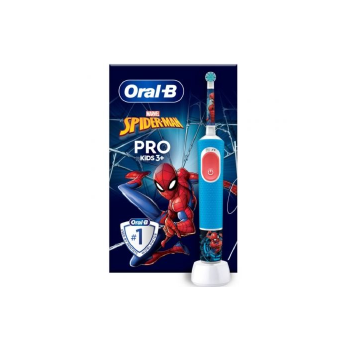 Cepillo Dental Oral-B Pro Kids 3 Spiderman/ Incluye 1 Recambio 0 Cepillo Dental Oral-B Pro Kids 3 Spiderman/ Incluye 1 Recambio 0