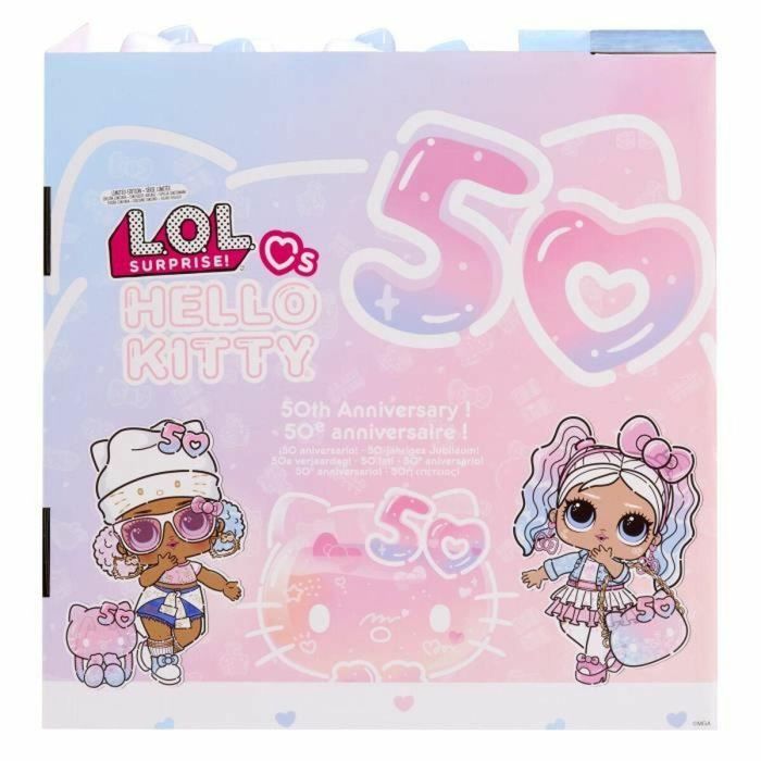 LOL Surprise - Tots Hello Kitty - 1 muñeca de 7,5cm - Accesorios y pegatina - Aleatorio (2 modelos) 1