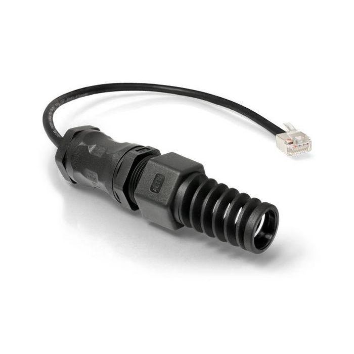 QuWireless Adaptador Conector RJ-45 para Exteriores IP68 para Routers Teltonika, Redes 10/100/1000Mbps 1