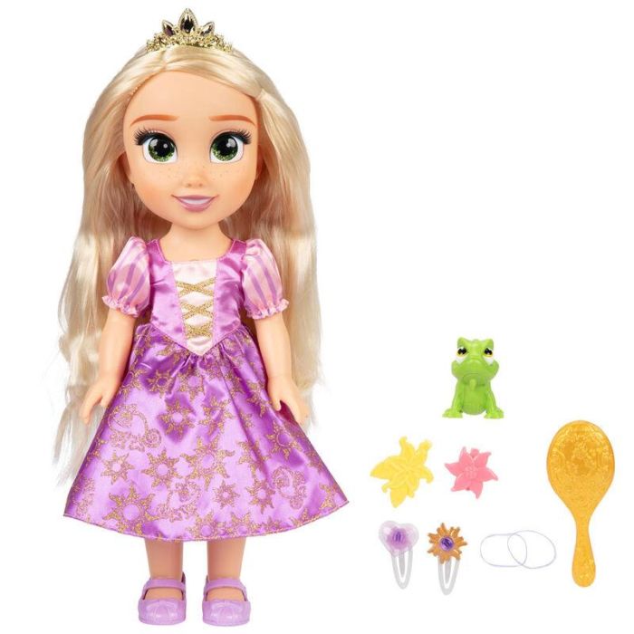 Jakks Pacific 224946 Muñeca Princesa Disney Rapunzel Musical Canta y Habla en Castellano, 38cm Incluye Pascal y Accesorios 1 Jakks Pacific 224946 Muñeca Princesa Disney Rapunzel Musical Canta y Habla en Castellano, 38cm Incluye Pascal y Accesorios 1
