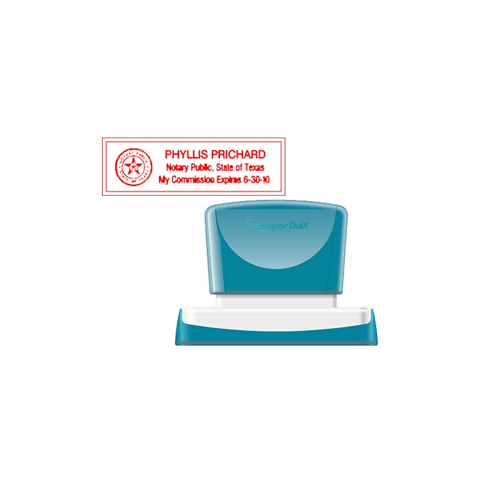 X'stamper Sello Personalizable Q-18 Color Rojo Medidas 22x69 mm 0 X'stamper Sello Personalizable Q-18 Color Rojo Medidas 22x69 mm 0