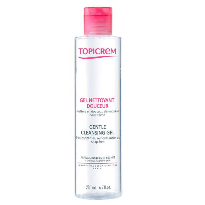 Topicrem Hydra+ Gel Limpiador Suave 200 ml Piel Seca/Sensible