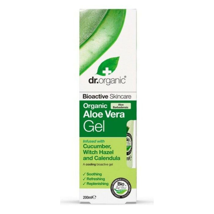 Dr. Organic Aloe Vera Gel Con Pepino Y Caléndula 4