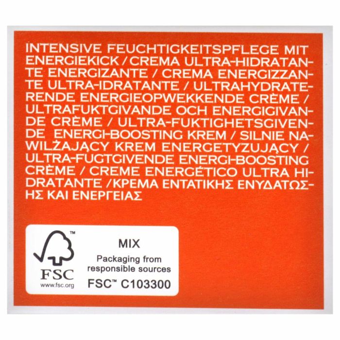 Origins GINZING Ultra-Hydrating Energy-Boosting Cream Facial 72h para Piel Seca con Cafeína y Ginseng 50ml 1