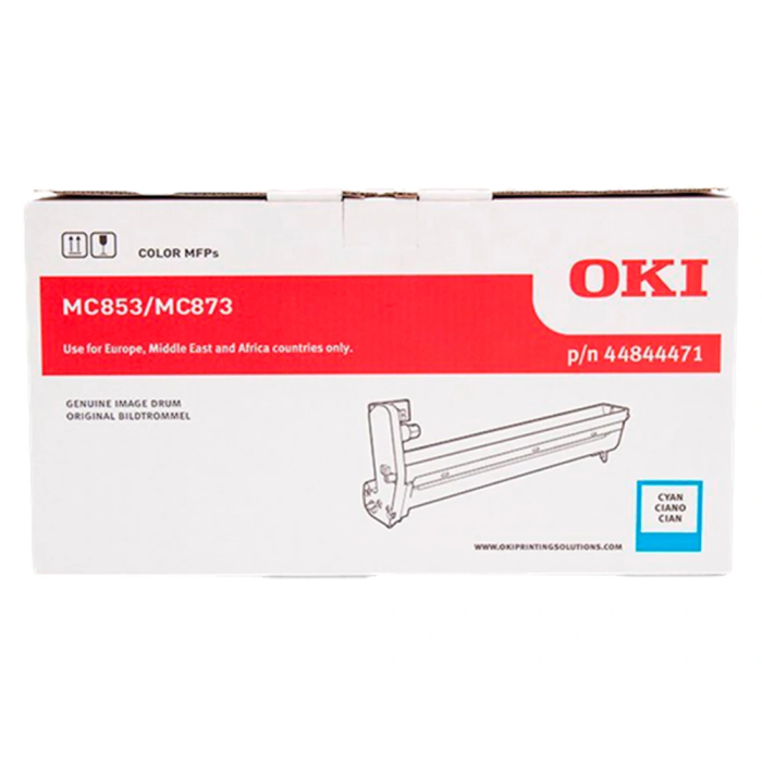 Oki MC853 / 873 Tambor Láser Cian Original 30000 Páginas