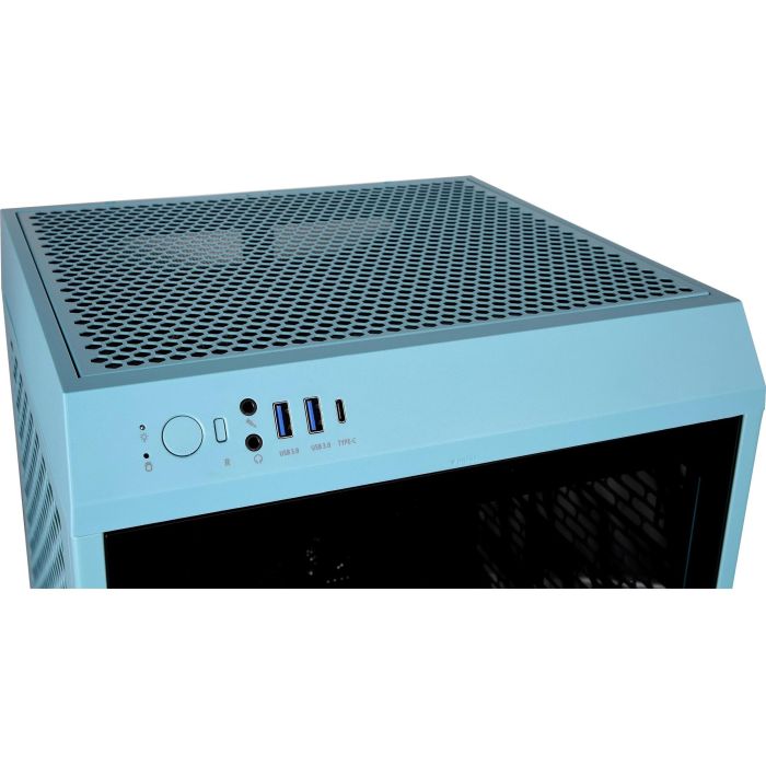 Mini Thermaltake The Tower 200 TG Turquoise 3
