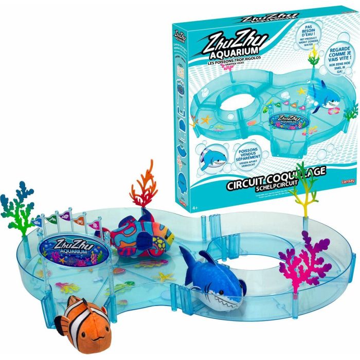 Lansay 51020 Acuario Zhu Zhu: Circuito de Conchas - Universo en Miniatura