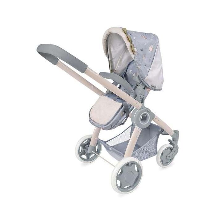 Coche de muñeca 3x1 plegable coco con mochila para muñecas de hasta 48 cm 41x62x70 cm 3 Coche de muñeca 3x1 plegable coco con mochila para muñecas de hasta 48 cm 41x62x70 cm 3