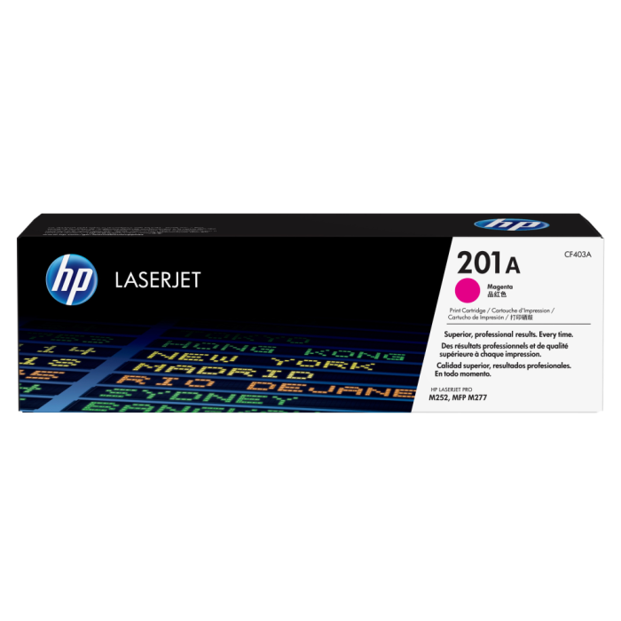 HP Toner Magenta LaserJet Pro M252, M277 MFP - 201A