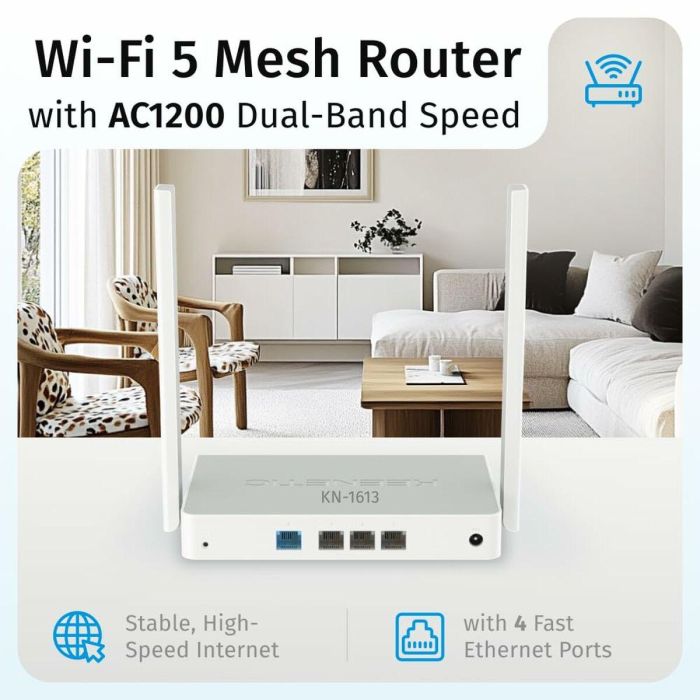 Router Keenetic KN-1613-01EN Ethernet LAN Wi-Fi 14