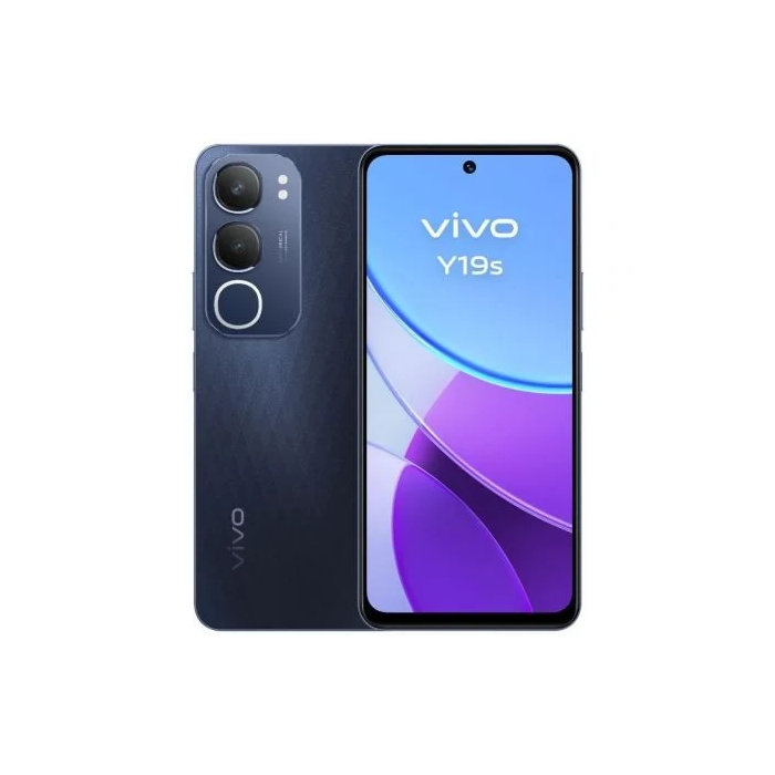 Vivo Y19s Smartphone 8GB RAM 256GB Almacenamiento 6.68" Negro Obsidiana