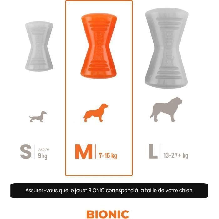Bionic BIO0022517978085 Juguete Perros Hueso Mediano 12 cm Caucho Ultra Resistente Libre de Plomo BPA Ftalatos 1 Bionic BIO0022517978085 Juguete Perros Hueso Mediano 12 cm Caucho Ultra Resistente Libre de Plomo BPA Ftalatos 1