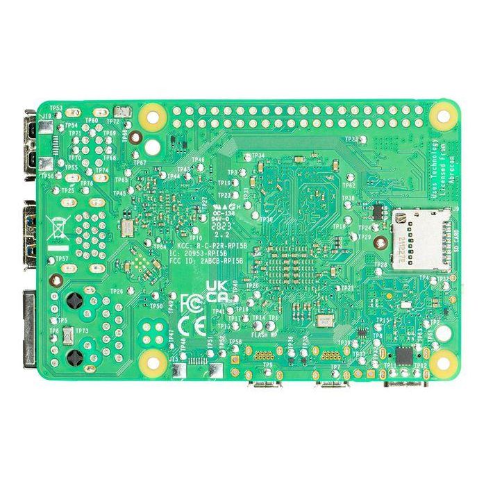 Raspberry Pi BCM2712 2.4GHz 64-bit Arm Cortex-A76, SDRAM 16GB, VideoCore VII GPU, 4Kp60 HDMI, Bluetooth 5.0, 802.11ac Wi-Fi 3 Raspberry Pi BCM2712 2.4GHz 64-bit Arm Cortex-A76, SDRAM 16GB, VideoCore VII GPU, 4Kp60 HDMI, Bluetooth 5.0, 802.11ac Wi-Fi 3
