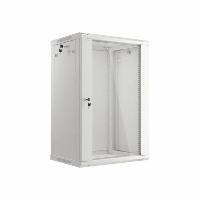 Lanberg WF01-6418-10S Armario Rack de Pared 18U, Color Gris, 60 kg de Capacidad Máxima 21 Lanberg WF01-6418-10S Armario Rack de Pared 18U, Color Gris, 60 kg de Capacidad Máxima 21