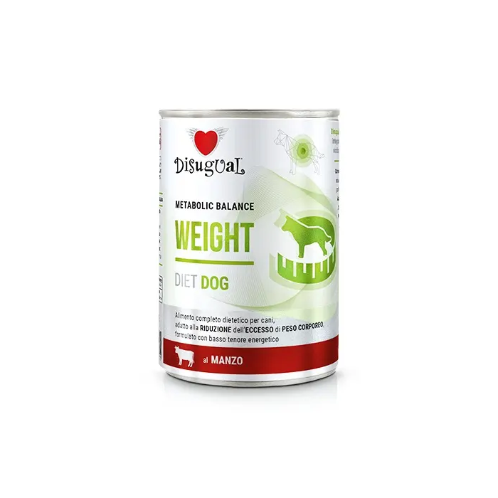 Disugual Diet Dog Weight Ternera 6x400 gr