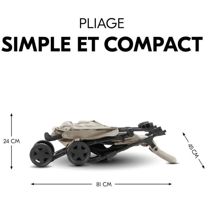 Hauck Cochecito SPORT HAU4007923171615 Plegable y Reclinable con Capota y 4 Ruedas - Azul 2