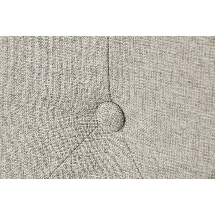 DKD Home Decor Cama Urban de Poliéster y Madera Beige 219x104x170 cm para Colchón 150x200 - Desmontable 2