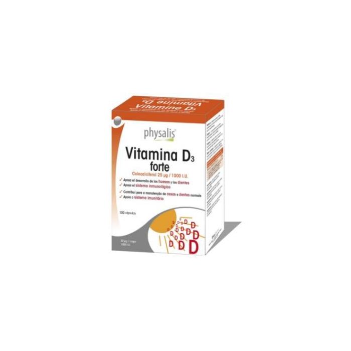 Vitamina D3 Forte 100Cap. Vitamina D3 Forte 100Cap.