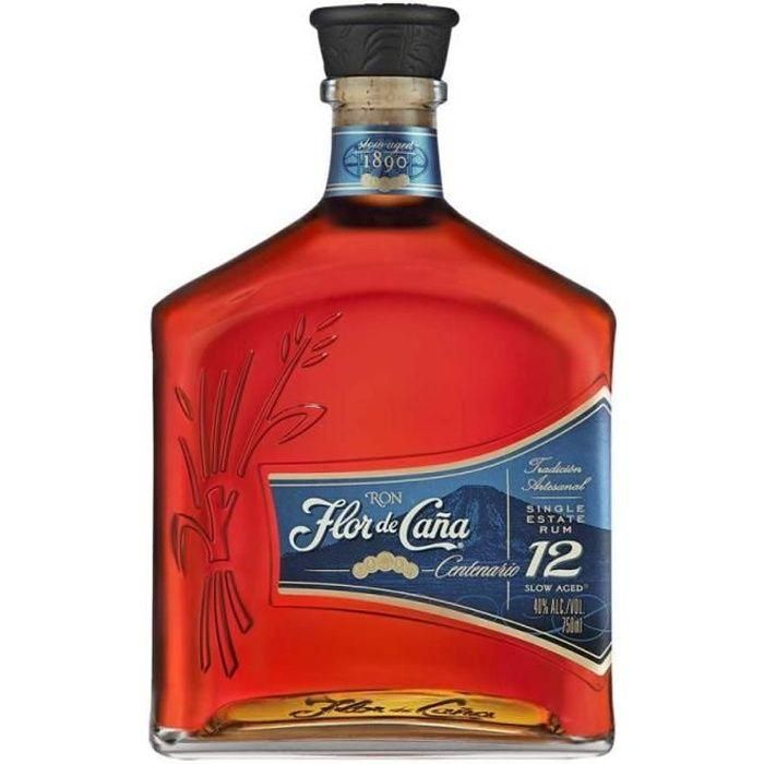 Flor de Caña - 12 años - Ron añejo - Nicaragua - 40,0% Vol. - 70cl Flor de Caña - 12 años - Ron añejo - Nicaragua - 40,0% Vol. - 70cl