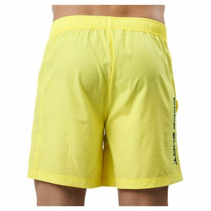Pantalones Cortos Deportivos para Hombre Drop Shot Bentor Amarillo 2