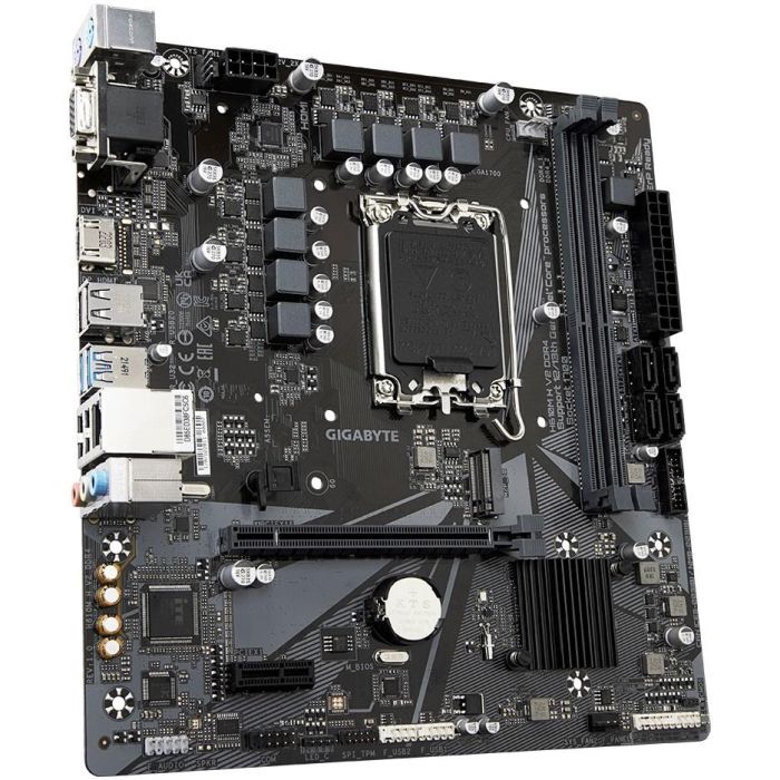 Placa Gigabyte H610M H V2 Ddr4,Intel,1700,H610,2Ddr4,64Gb,Vga+Hdmi,Gblan,4Sata3+M.2,4Usb3.2,Matx 2