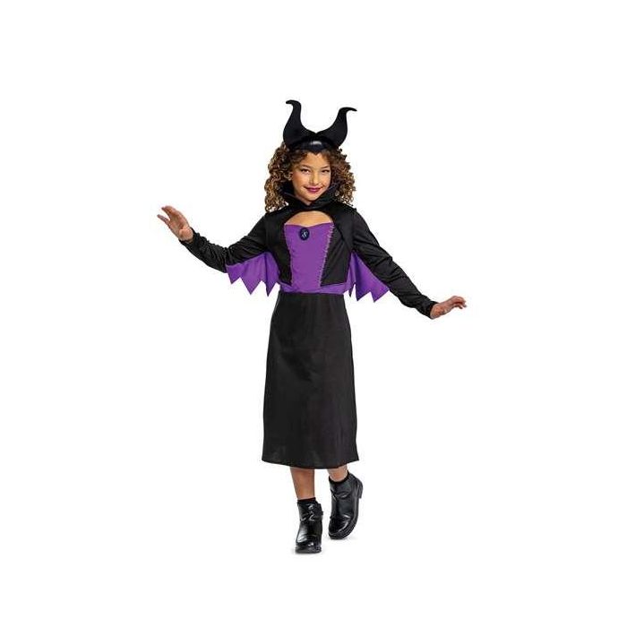 Disney Princess Disfraz Maléfica Classic para Niña, Talla 7-9 años, Color Morado 0 Disney Princess Disfraz Maléfica Classic para Niña, Talla 7-9 años, Color Morado 0