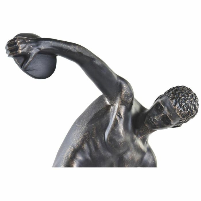 DKD Home Decor Figura Romántico Discóbolo de Resina Cobre 19x17x34 cm 2