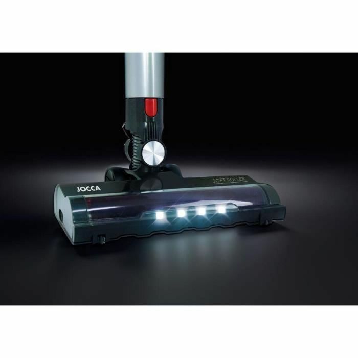 Jocca JOC8435253580832 Aspiradora vertical inalámbrica con pantalla táctil, 8000 Pa, 55 minutos, 0,7 L, Gris 4