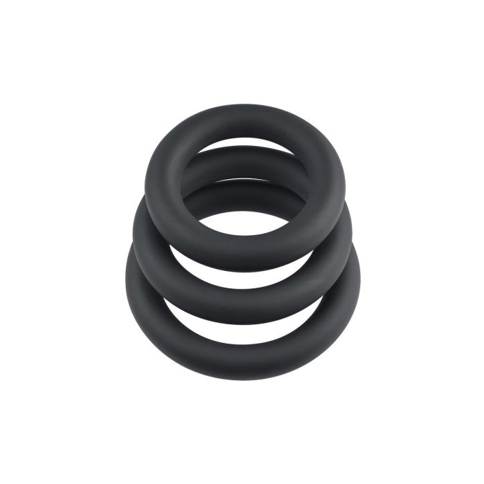 Anillo para el Pene Selopa Selopa Negro 22 Anillo para el Pene Selopa Selopa Negro 22