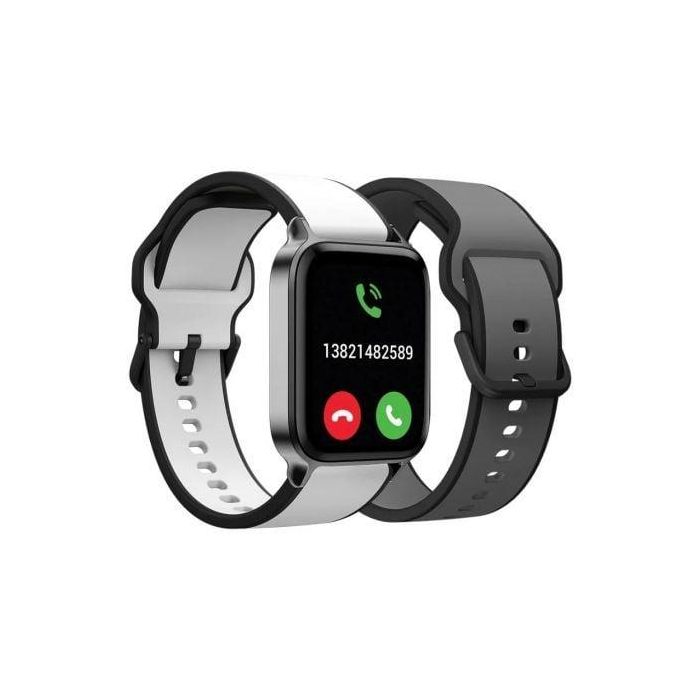 SPC 9653N Smartwatch Smartee Duo Pro - GPS, Llamadas Bluetooth, Frecuencia Cardíaca, Oxímetro, AMOLED, IP68, 9 Días, 2 Correas, Negro 2