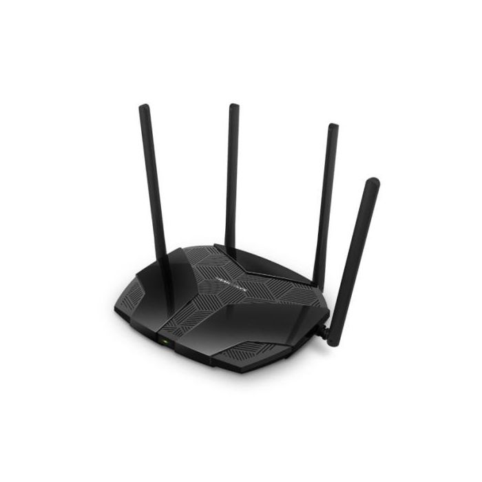 Mercusys MR80X Router Inalámbrico Wi-Fi 6 Doble Banda (2,4 GHz / 5 GHz) Gigabit Ethernet Negro 1 Mercusys MR80X Router Inalámbrico Wi-Fi 6 Doble Banda (2,4 GHz / 5 GHz) Gigabit Ethernet Negro 1
