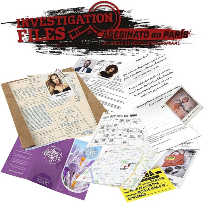 Goliath bv Juego Mesa Investigation Files: Asesinato En París 1