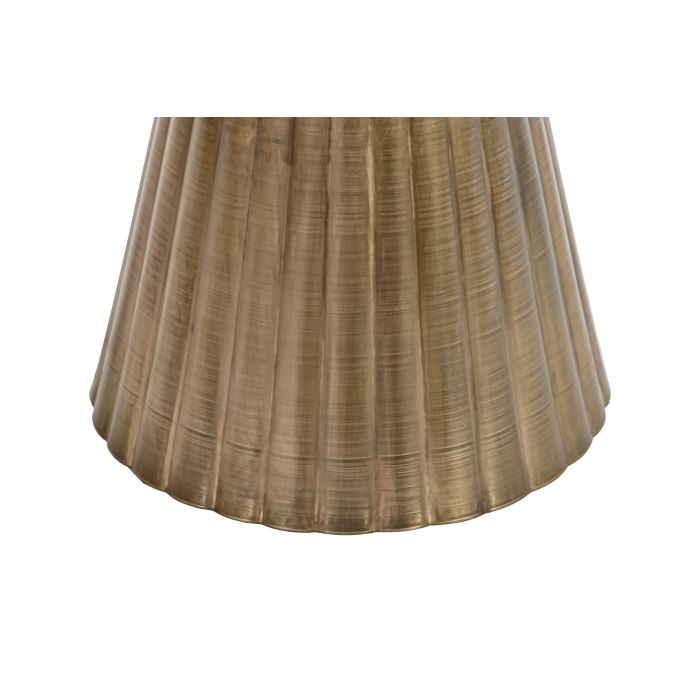 DKD Home Decor Mesita Auxiliar Vintage de Metal Dorado, 39 cm Ancho, 54 cm Alto, 39 cm Fondo 3 DKD Home Decor Mesita Auxiliar Vintage de Metal Dorado, 39 cm Ancho, 54 cm Alto, 39 cm Fondo 3
