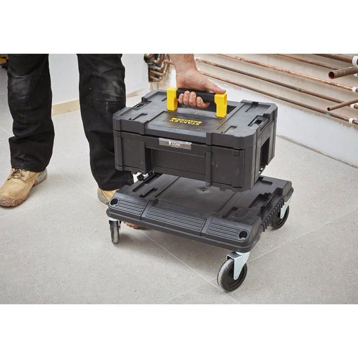 STANLEY Tstak-Fatmax - Caja de cajones grande con 6 compartimentos extraíbles, 9,5 l - 44 x 33,17 x 17,6 cm - FMST1-71968 3 STANLEY Tstak-Fatmax - Caja de cajones grande con 6 compartimentos extraíbles, 9,5 l - 44 x 33,17 x 17,6 cm - FMST1-71968 3