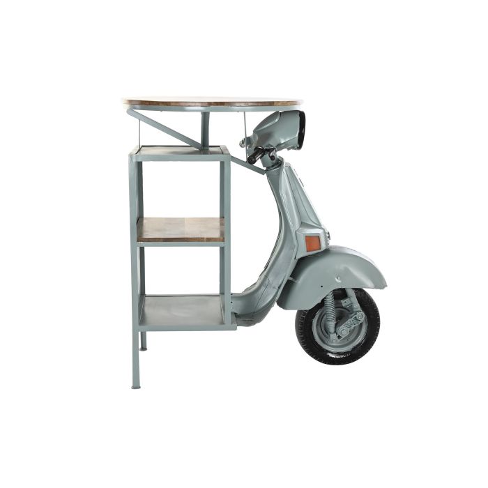 Mesa DKD Home Decor Azul Marrón Verde Hierro Madera de mango 116 x 72 x 110 cm 5