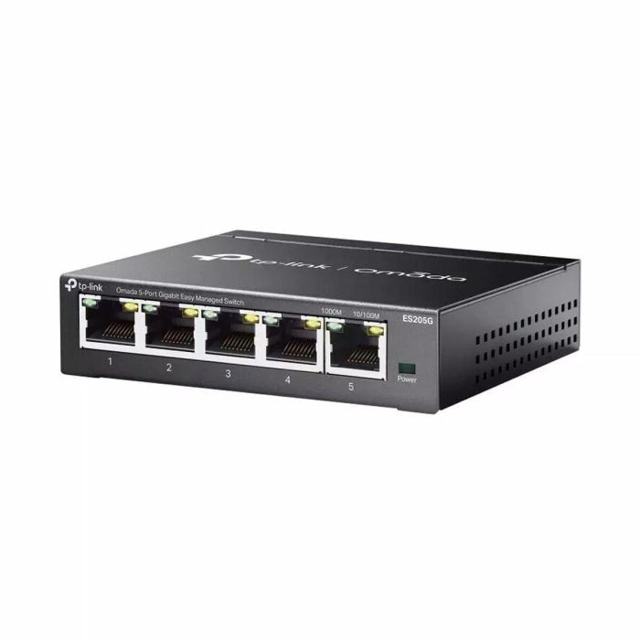 TP-LINK Omada ES205G Switch Gestionado 5 Puertos Gigabit, Integración con Omada SDN, VLAN, IGMP Snooping 10 TP-LINK Omada ES205G Switch Gestionado 5 Puertos Gigabit, Integración con Omada SDN, VLAN, IGMP Snooping 10